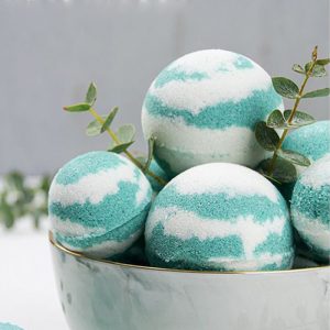Forever Red Perfume Bath Bomb Wrapped