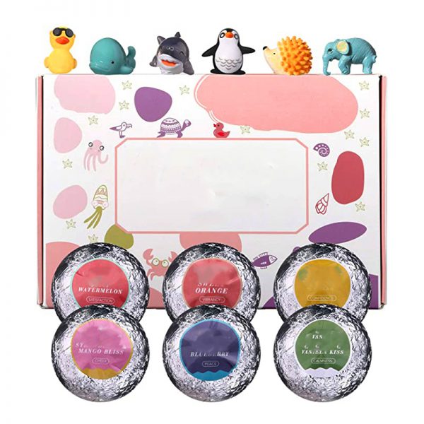 Shower Fizzies Biodegradable Bath Bomb Packaging