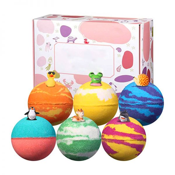 Shower Fizzies Biodegradable Bath Bomb Packaging