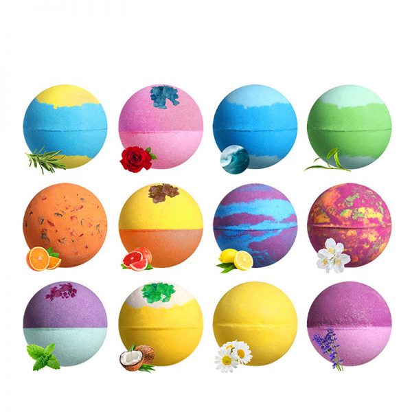 Organic Bubble Bath Coconut Scented Bath Bombs Private Label