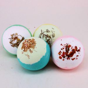 Lavender Shower Gel Natural Organic Set Of Bath Bombs
