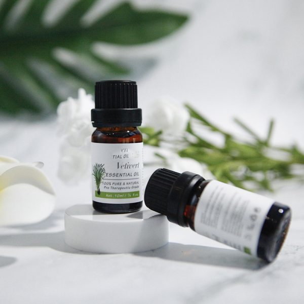 Natural Oils for Hair Growth Lemon Balm Oil Wood Diffuser