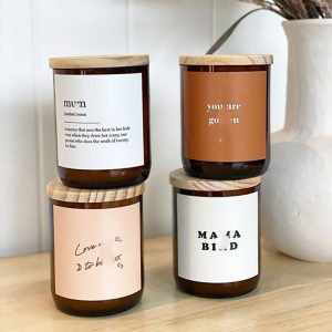 Baby Powder Scented Candles Scented Candle With Ring