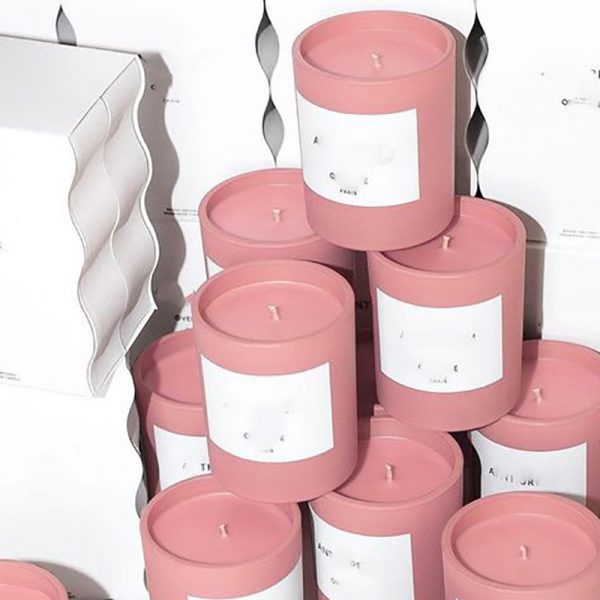 Baby Powder Scented Candles Scented Candle With Ring