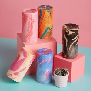 Anjou Scented Candle Set Scented Candle With Colorful Wax