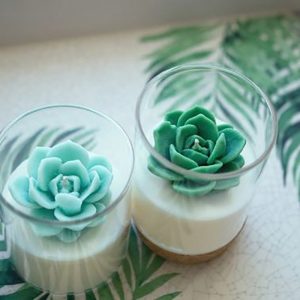 Luxury Fragrance Scented Candle Mini Flower Candle Mold