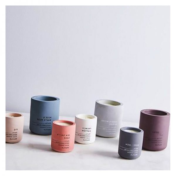 Scented Candle Salts Multi-Colored Candles Private Label Scented