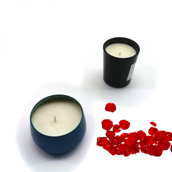 Scented Candle In Glass Glass Soy Candle Scented With Nice Top