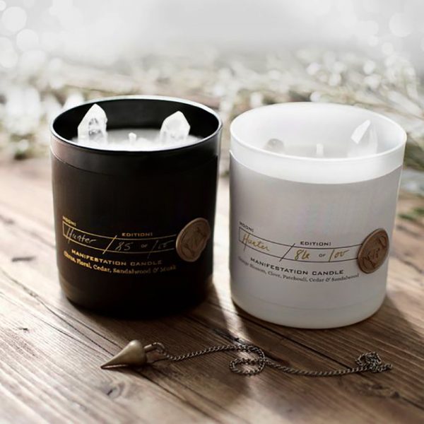 Custom Label Crystal Scented Tea Light Candles Ceramic Scented
