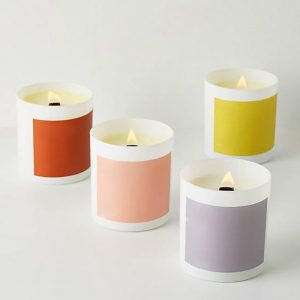 Aromatherapy Candle Jasmine Triple Scented Crystal Candle