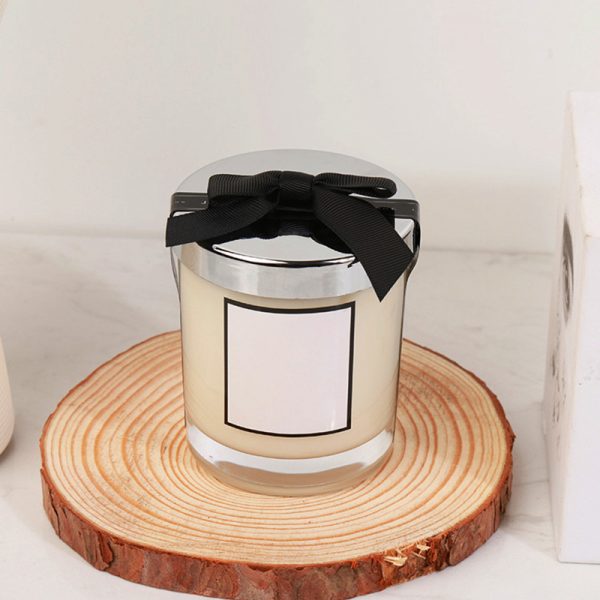 Candle Holder With Scented Candle Scented Candles Wooden Lid