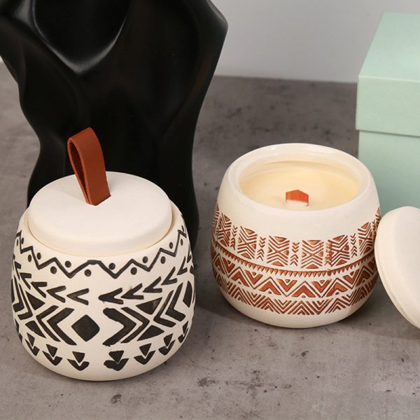 New Long Burning Luxury Scented Candle Flower Aromatherapy Candle
