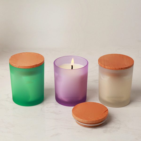Scented Candles Empty Jar Red Scented Candle