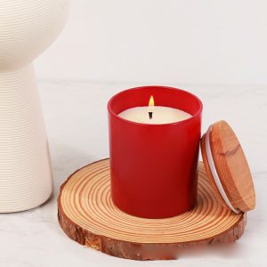 Scented Candle Giftset Scented Wood Wick Candle
