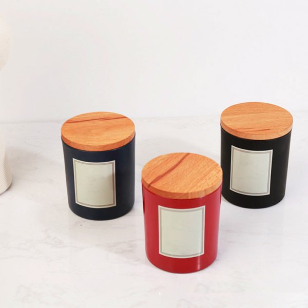 Scented Candle Giftset Scented Wood Wick Candle