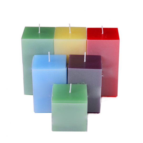 Candles Scented Luxury Wood Square Scented Candles