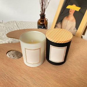 Glass Candle Scented Essential Oil Candle Scented Candle