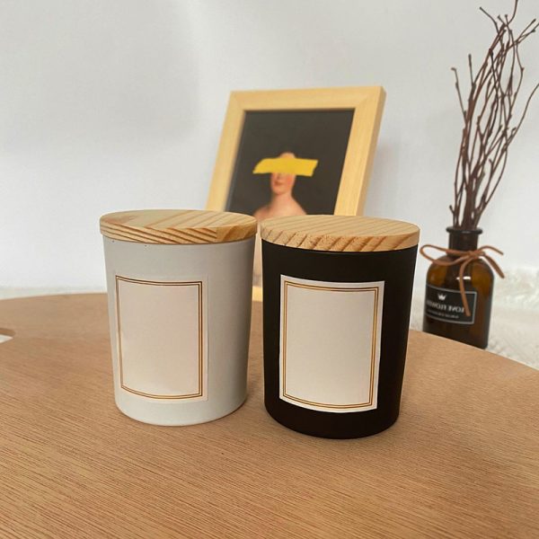 Glass Candle Scented Essential Oil Candle Scented Candle
