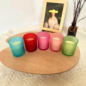 Bar Scent Candles Automatic Fragrance Scented Glass Jar Candle