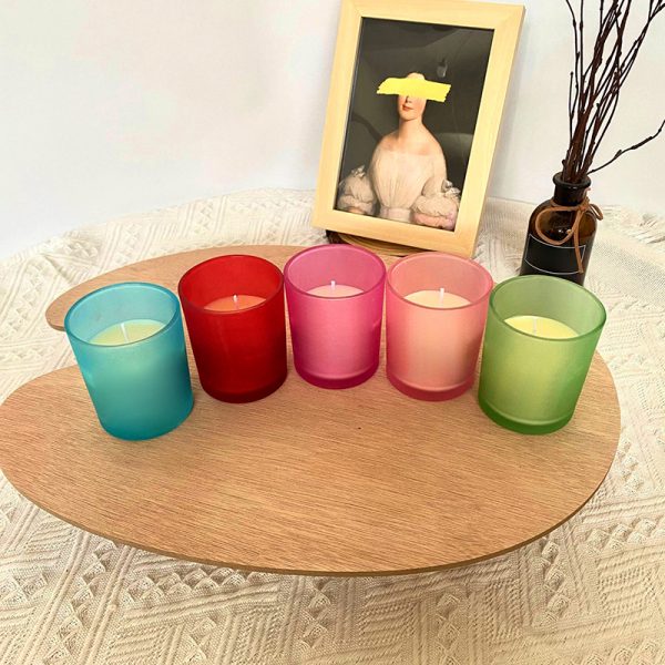 Bar Scent Candles Automatic Fragrance Scented Glass Jar Candle