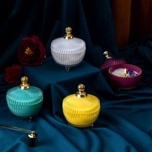 Soy Candle Fragrance Oils Wholesale Luxury Pillar Candles Scented