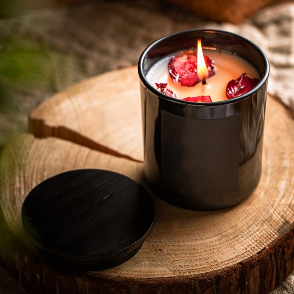 Luxury Small Empty Scented Candle Container Bottle Vanilla Candle Set