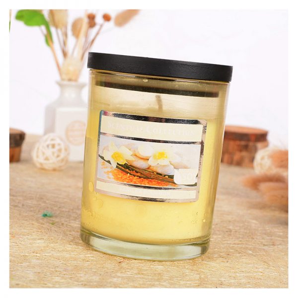 Candle Set Private Label Scented Aromatherapy Candle Gift Set With Lid