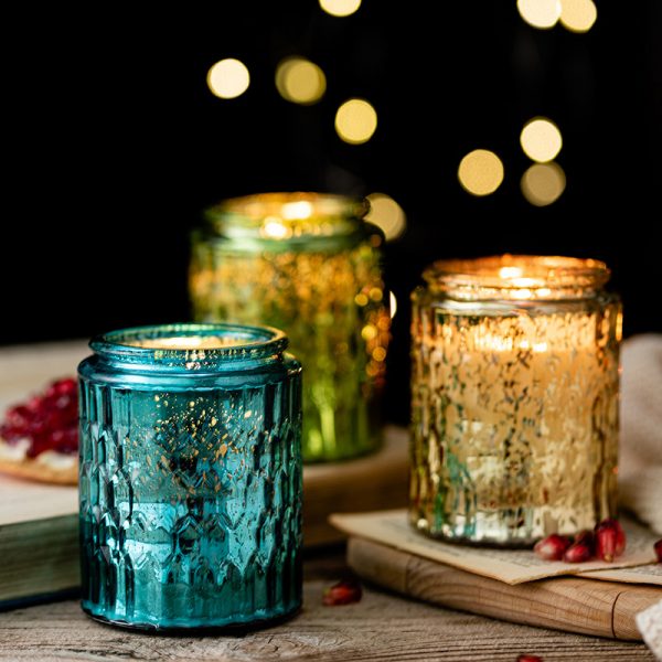 Vanilla Candle Gift Set Luxury Soy Candles Scented