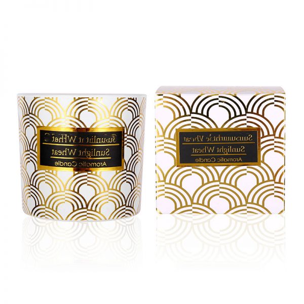 Scented Candles Custom Luxury Scented Candles Aluminum White