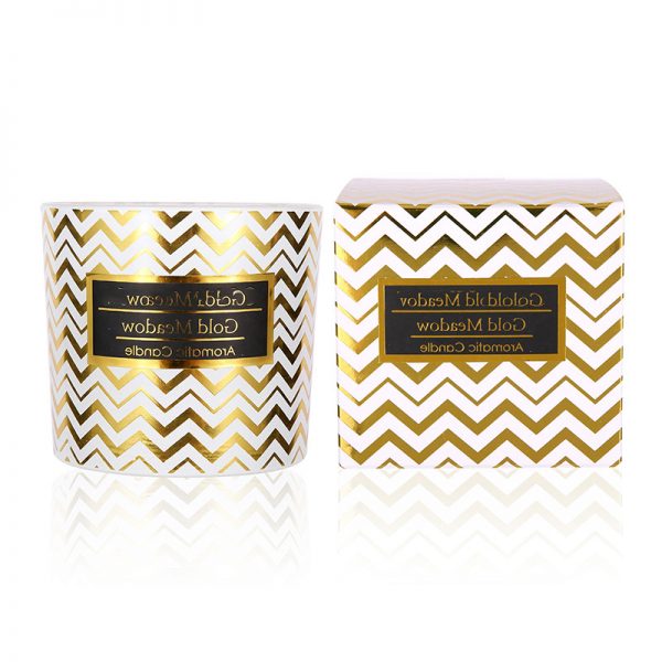 Scented Candles Custom Luxury Scented Candles Aluminum White