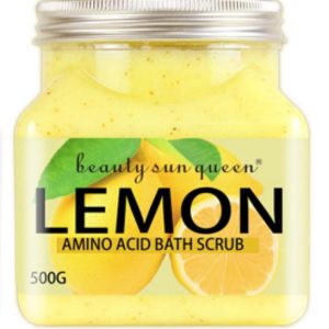 Skin Lightening Body Scrub Body Scrub Glass Jar Bamboo