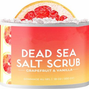 Raspberry Body Scrub Sea Salt Foot Scrub Neck Scrub For Dark Neck