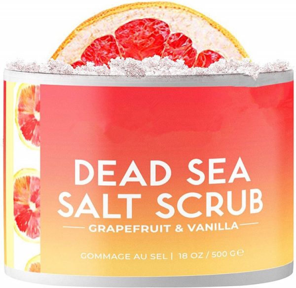 Raspberry Body Scrub Sea Salt Foot Scrub Neck Scrub For Dark Neck