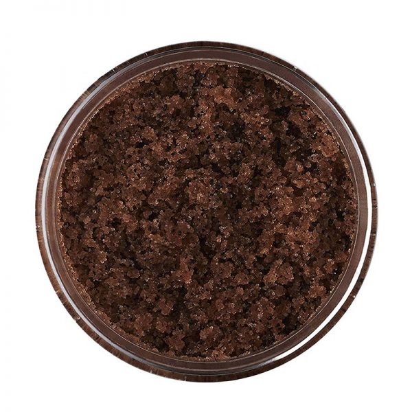 Sea Salt Exfoliator Body Scrub Jar White Lid Best Back Exfoliator