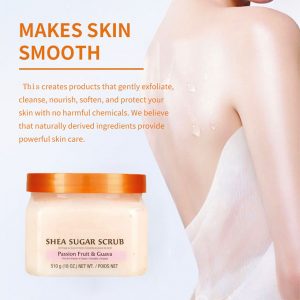 Pink Salt Body Scrub Tree Nut Body Scrub Stone Scrubber For Body