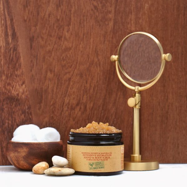 Ogx Scrub & Wash Rose Water & Pink Sea Salt Shower Gel Scrub