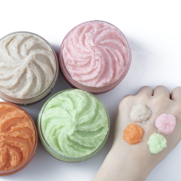 Clinique Sparkle Skin Body Exfoliating Cream Making Sugar Scrub