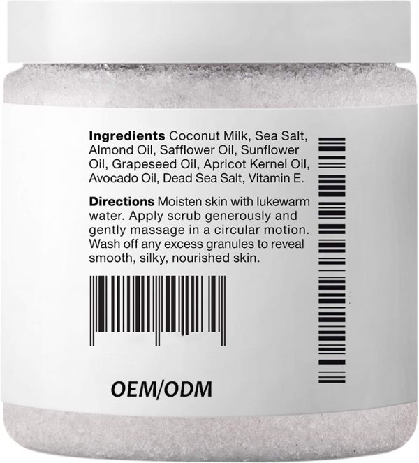 Collagen Scrub Dead Sea Sea Body Scrub Face And Body Exfoliator