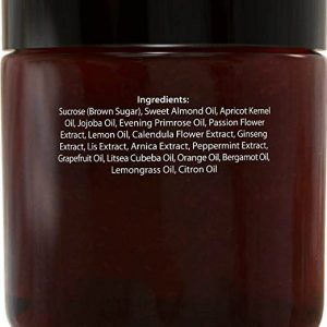 Coconut Salt Scrub Private Label Natural Vegan Body Scrub