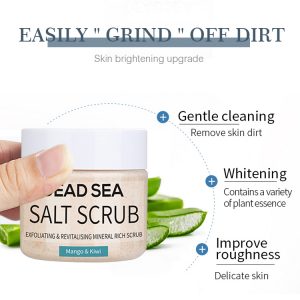 Face And Body Natural Papaya Black Coffee Sugar Body Scrub