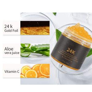 White Sugar Scrub 600 G Plastic Jars For Body Scrubs Matte