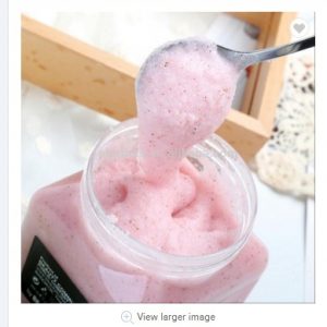 Coffee Scrub For Cellulite And Stretch Marks Blue Body Scrub Jars