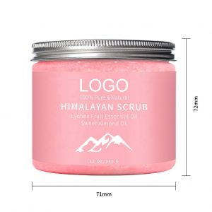 Rose Water And Pink Sea Salt Ogx Cute Packaging For Body Scrubs