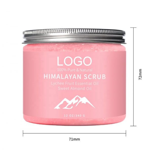 Rose Water And Pink Sea Salt Ogx Cute Packaging For Body Scrubs