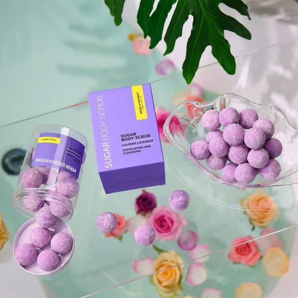 Frosted Sugar Cookie Scrub Cosmetic Packaging Body Scrub