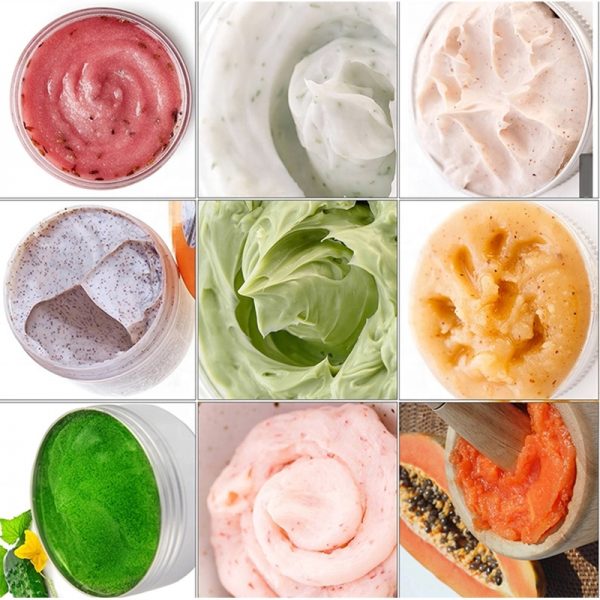Sugar And Oil Scrub Body Butter Scrub Korean Body Exfoliator