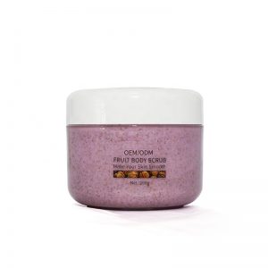 Bum Exfoliator Body Scrub Container And Packaging