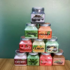 Tree Hut Sugar Scrub Tropical Mango Scrubby Lush Tree Hut Salt Scrub