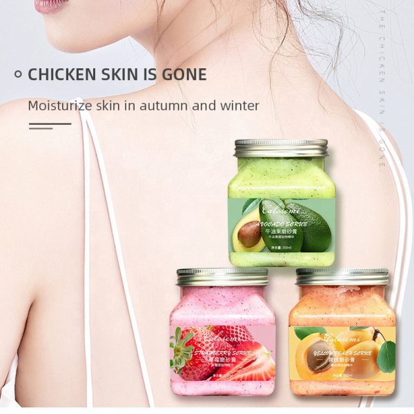 Shimmer Body Scrub Body Scrub Container Gold Lid Surf Scrub