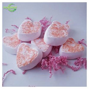 Hot Pink Shimmer Shower Bath Bomb Spa Bath Salts With Shower Bomb